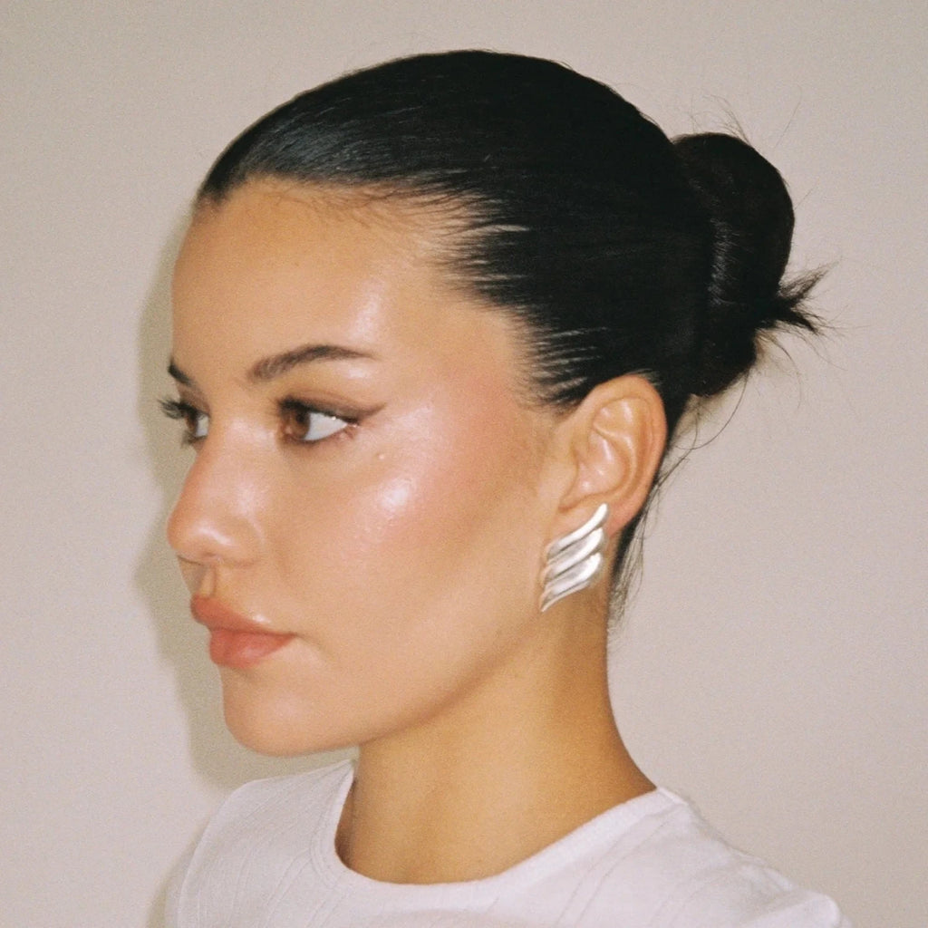 עגילי סטאד וינטג' עדינים