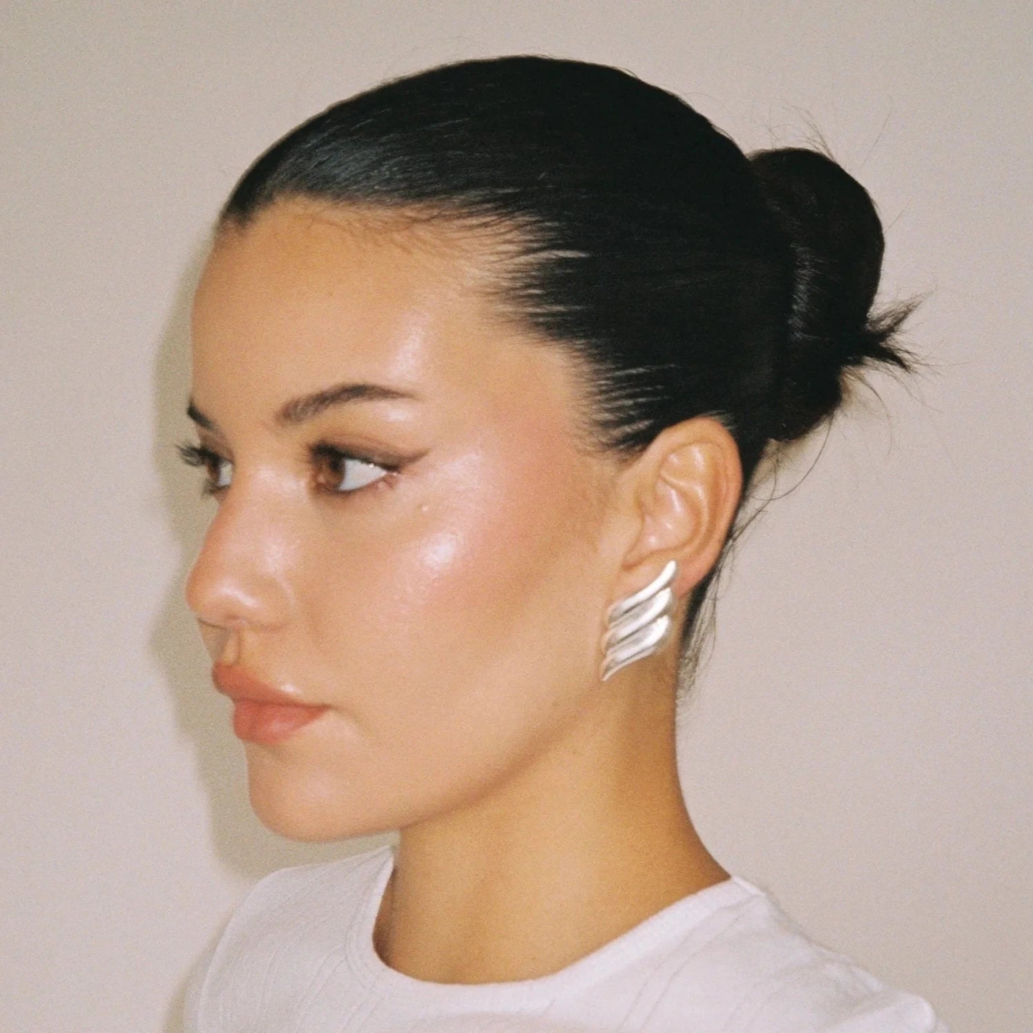 עגילי סטאד וינטג' עדינים