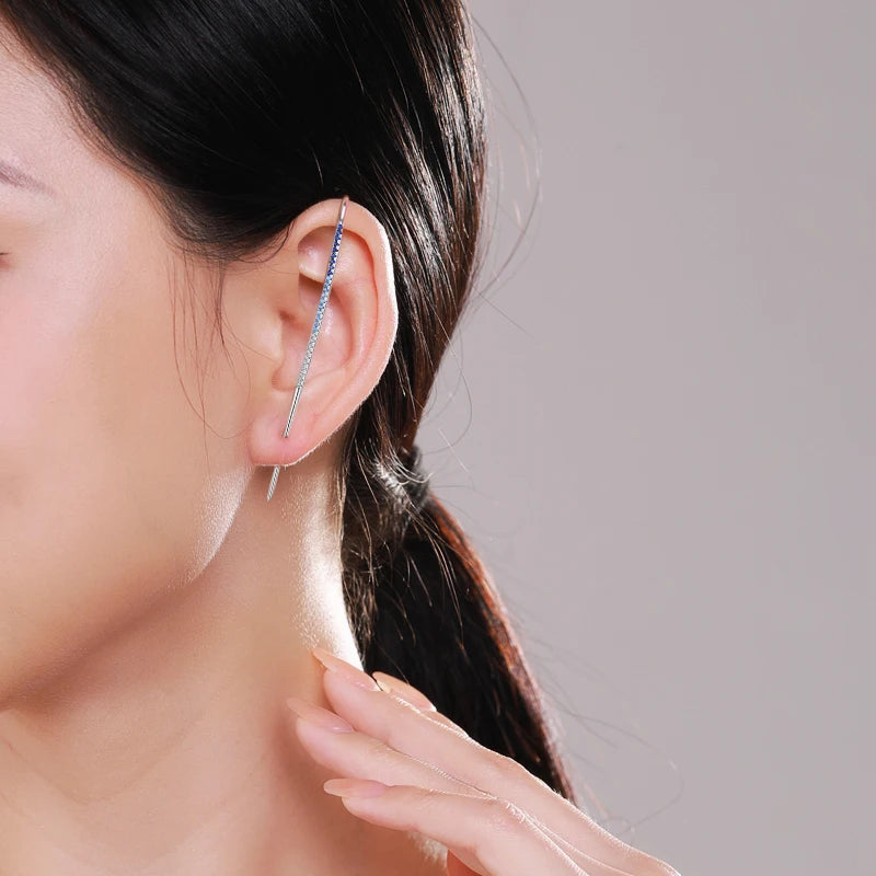 עגילי לינאר זירקון