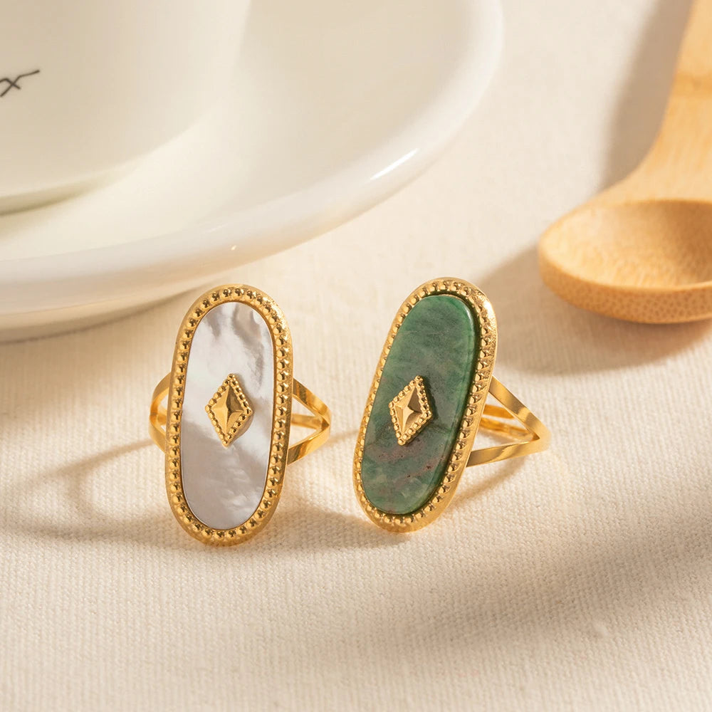 טבעת צדף קלאסית