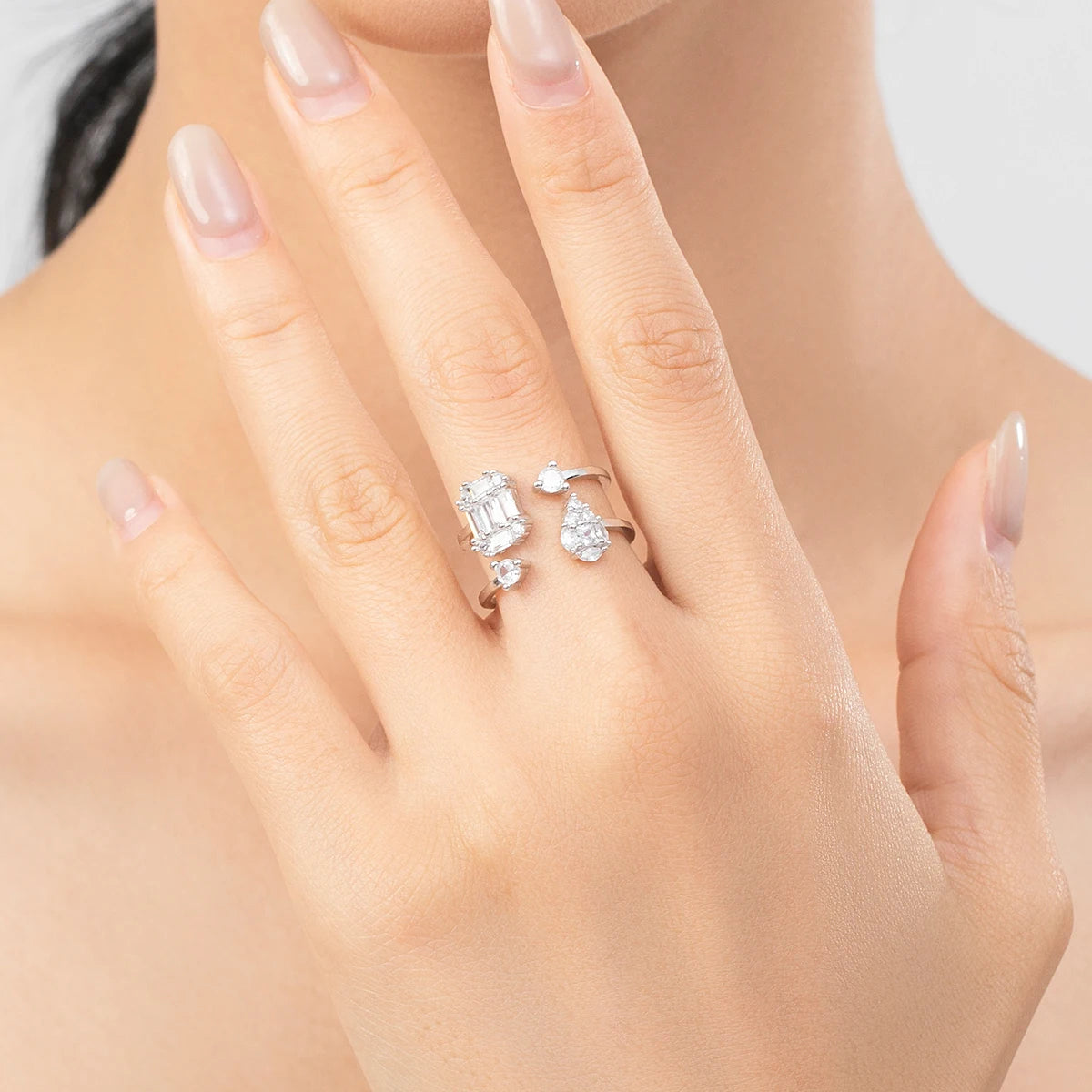 טבעת טיפה קלאסית