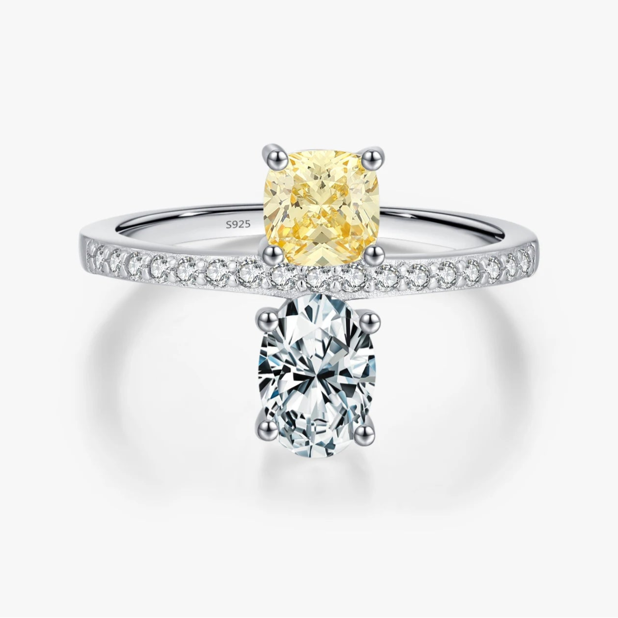 טבעת גאומטרית טרנדית