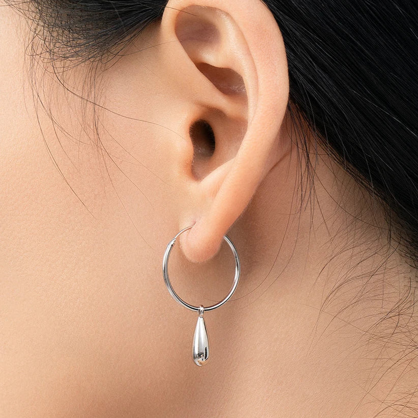 עגילי סילבה דרופ