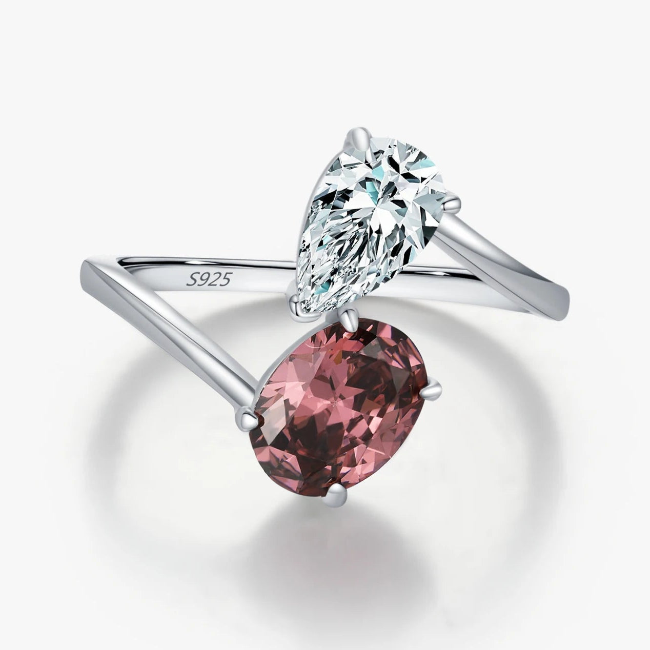 טבעת אוולינה זירקון