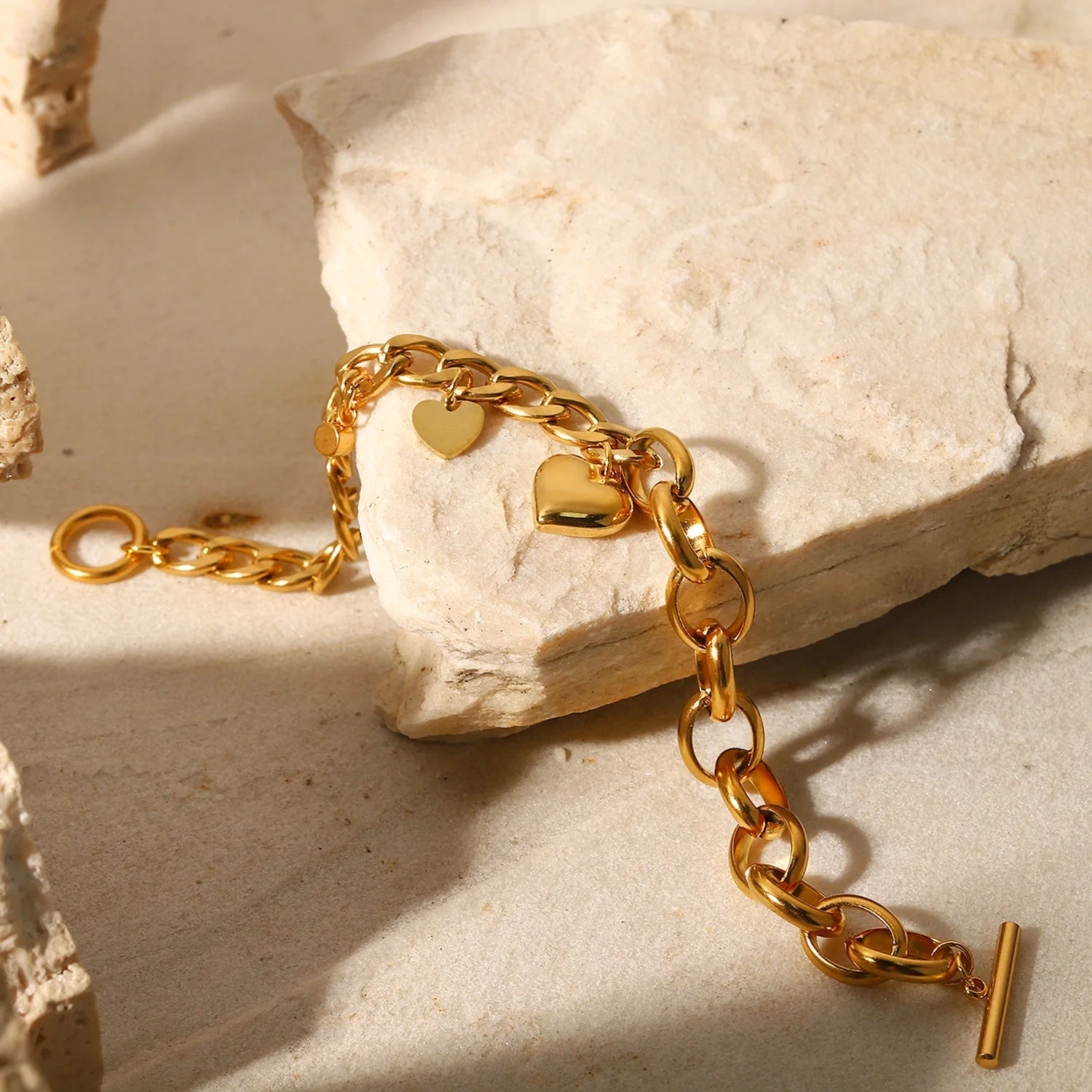 צמיד תליון עם סוגר עיגון