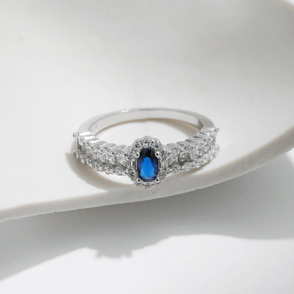 טבעת אובלית קלאסית