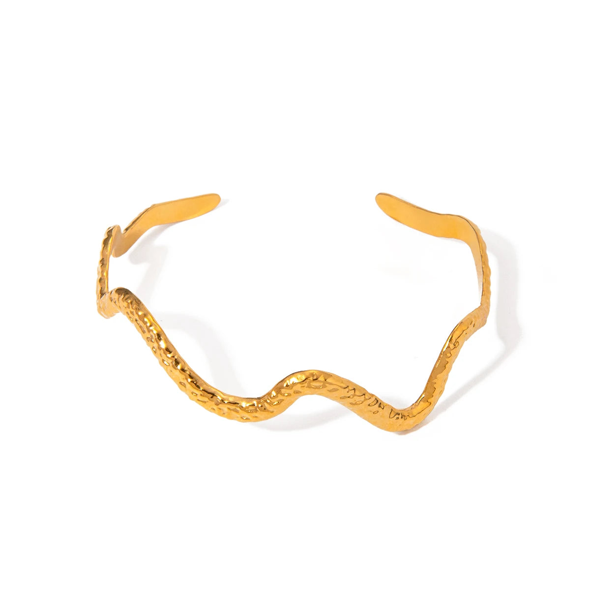 צמיד פטיש גלי פתוח