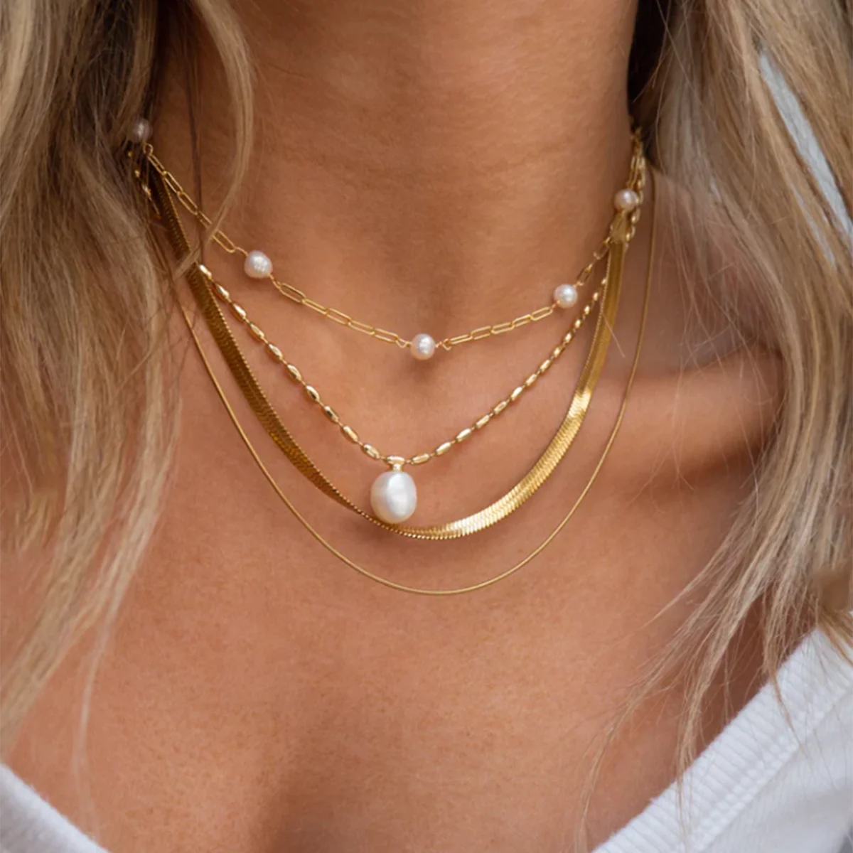 שרשרת תליון טרנדית