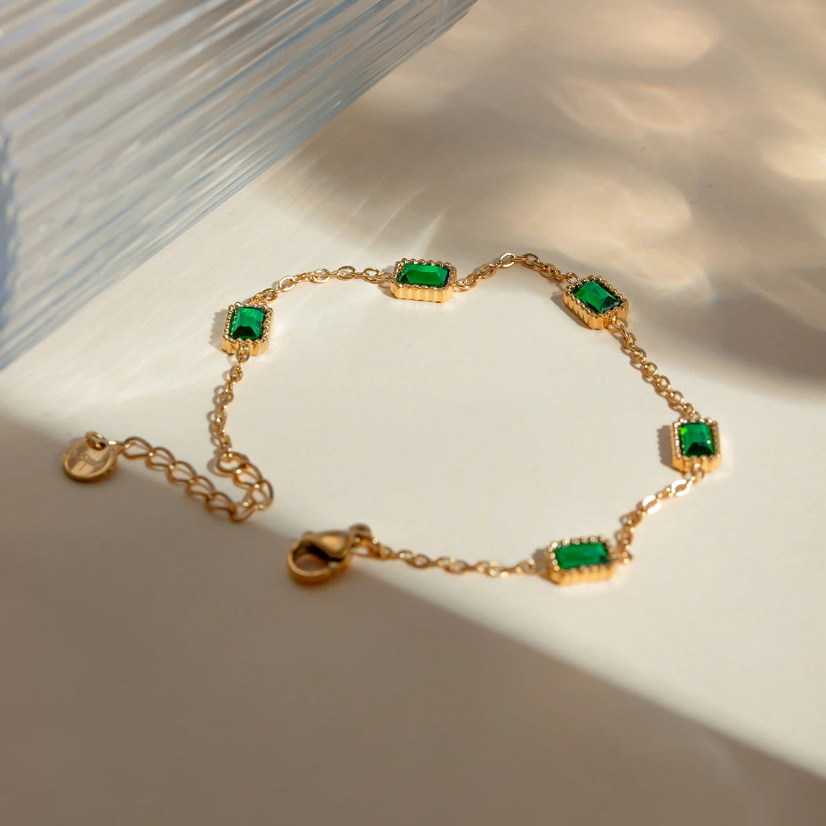 צמיד ריבועי זירקון