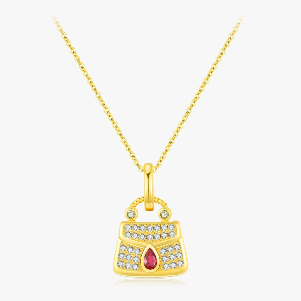 שרשרת גאומטרית עם זירקון