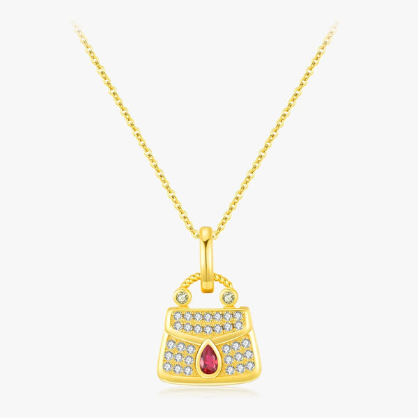 שרשרת גאומטרית עם זירקון