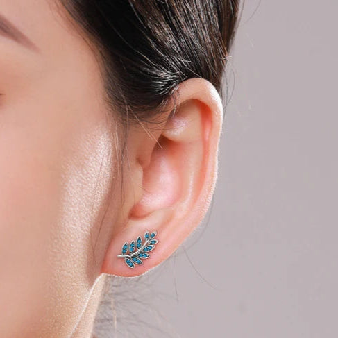 עגילי וינטה טורקיז