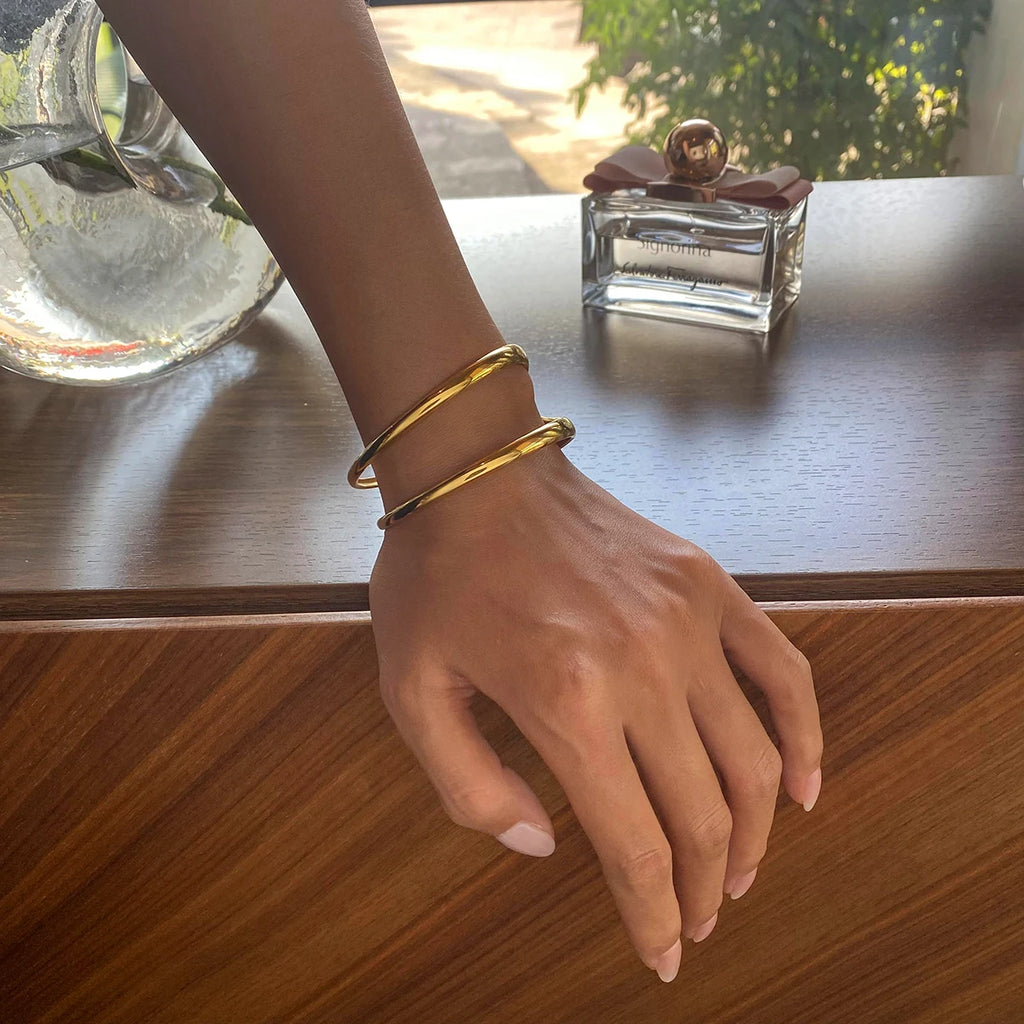 צמיד קווים כפולים